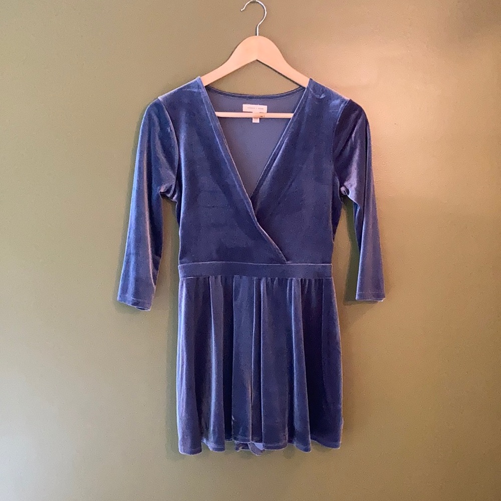 Blue romper